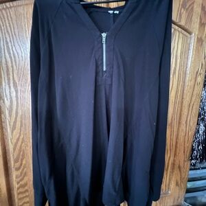 Torrid Black Zippered Women's Hoodie